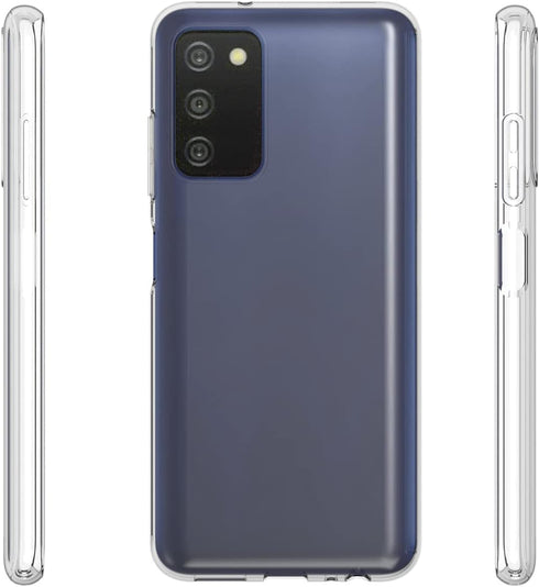 Galaxy A03S Clear Case,Slim Thin TPU Soft Silicone Flexible Shockproof Anti-Scratch Protective Phone Cover for Samsung Galaxy A03S,Crystal Clear...
