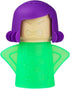 Asltw Angry Mama Microwave Oven Cleaner, Fast Action Steam Kitchen Gadget, Just Add Vinegar and Water (Green)...