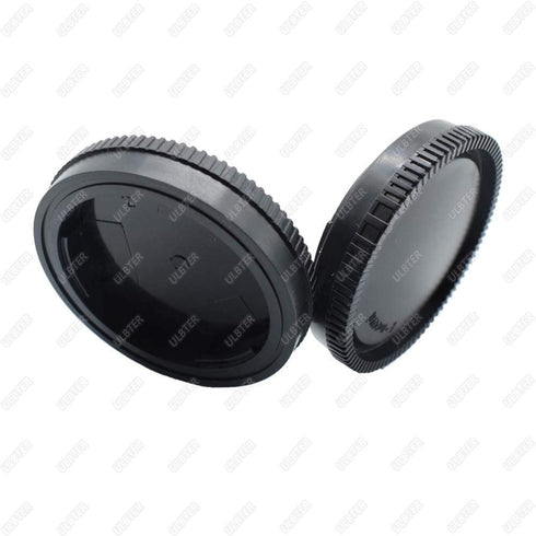 Body Cap + Rear Lens Cap Cover for Sony Alpha E Mount A7R V A7R IV A7R III A7R II A7R/A7 IV A7 III A7 II A7/A7C II A7C/A7S III A7S II A7S / A9 III...