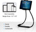 Cell Phone Neck Holder, Flexible Tablet Holder Stand Universal Phone Stand, Hanging Mobile Phone Stand Lazy Bracket, DIY Free Rotating Gooseneck M...