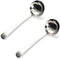 7.6'' Gravy Ladle Sauce Soup Spoon Heavy Duty 18/10 Stainless Steel for Small Dishes (2 pcs)...