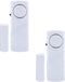 2 Pack Window Door Alarm, Door Sensor Alarm for Kids Safety, Alarm System for Home Security with No Batteries for Pool, Garage, Apartment, Dorm, R...