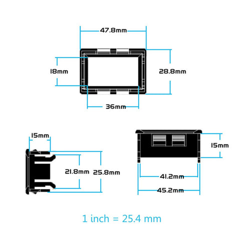5-Digits Voltmeter DC 0-33.000V (0-33V) Digital Voltmeter 5-Digits bit High Precision Voltage Meter...
