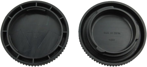 JJC L-R7 Body Cap and Rear Lens Cap for Olympus E-P1&Panasonic GF1 Replaces Olympus LR-2...