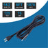 Power Cord Replacement 2 Prong 14AWG SJT Heavy Duty Power Supply Polarized Plug 14 Gauge 6 Foot Pigtail 2 Wires AC Cable Open End 15 Amp 1875W...