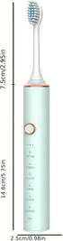 Ultrasonic Electronic Toothbrush with 6 Modes and Smart Timer - Perfect for Men and Women - Clean Teeth and Gums Effectively, Geen...