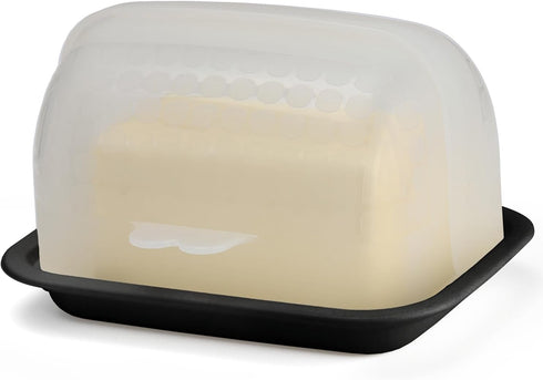 Signoraware Butter Dish with Lid – Butter Holder with Lid for 2 Butter Sticks – BPA-Free and Dishwasher-Safe – Unbreakable Butter Container – One-...