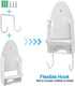 Ironing Board Hanger Wall Mount Iron Hanger Ironing Board Rack Electric Iron Holder Household Bathroom Shelf - for Max 5 inch Width...