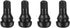 TR412 Rubber Snap-in Tire Valve Stem for Tubeless 0.453 Inch 11.5mm Rim Holes on Standard Vehicle Tires (Set of 4)...