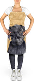 Caroline's Treasures SC9136APRON Labrador Wipe your Paws Apron Cooking Kitchen Server Baking Crafts Gardening for Adult Women Men, Unisex, Large, ...