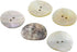 Natural Pearl White 2 Hole Shell Button Round Sewing Button for DIY Craft Sweater Shirt Clothing (10mm/16L, 50pcs)...