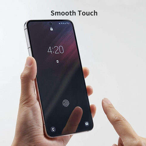 Sinjimoru Samsung Galaxy S23 Series 2 in 1 Cell Phone Screen Protector, TPU Screen Film with Tempered Glass function for Galaxy S23 Ultra Plus. Fu...