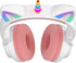 Unicorn Kids Headphones for Girls,Unicorn Bluetooth Headphones Foldable for Girls Toddlers Tablet/pad/Amazon fire,Light Up Kids Wireless Headphone...