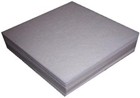 Tear Away Machine Embroidery Stabilizer Backing 100 Precut Sheets 8"x8" Medium Weight 1.8 Ounce Fits 4x4 Hoops...