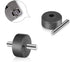 Front Wheels for Shark Vacuum Cleaner, Replacement Wheels Compatible for Navigator Rotator Series NV22, NV42, NV352,NV360,NV350, NV351,NV355, NV35...
