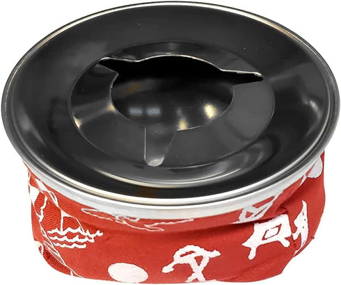 BEANBAG ASHTRAY RED...