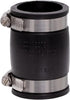 Fernco 1056-150 1-1/2-in. Flexible PVC Pipe Coupling for Cast Iron and Plastic Plumbing Connections 2-Pack...