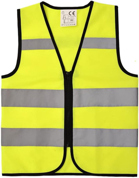 High Visibility Kids Safety Vest,Toddler Safety Vest,Reflective Vest Kids,Toddler Construction Vest For Cycling &Running...