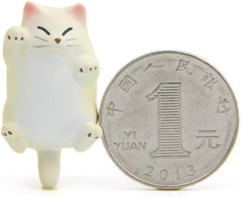 CHICHIC 6 Pack Fun Cat Refrigerator Magnets Office Magnet, Kitchen Decor Fridge Cat Ornament, Perfect for Whiteboard, Refrigerator, Map, Notes, Ca...