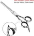 Chibuy Dog Grooming Scissors 4CR Stainless Steel Pet Thinning Shears for Dogs and Cats, Heavy-duty titanium coated Home Dog Thinning Scissors, Siz...