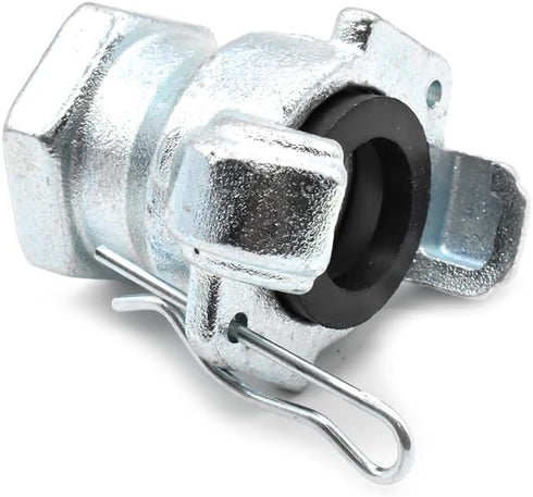 Interstate Pneumatics CU-850 3/4 Inch Female NPT Straight Through Jack Hammer Coupler-Pack of 2...