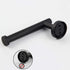 GERZ Bathroom Toilet Paper Holder SUS 304 Stainless Steel Matte Black Tissue Paper Roll Holder Wall Mount...