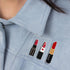 Red Lip Lipstick Enamel Lapel Brooch Pin for Men Women (2 PCS 1#)...