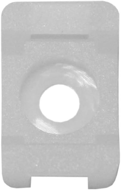 QualGear CM2-W-100-P Cable Tie Mount, White...