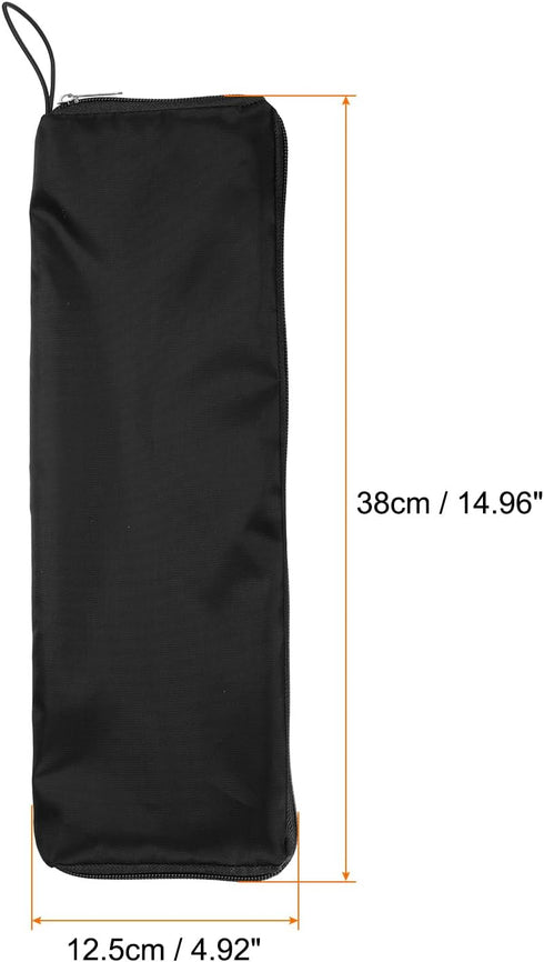 Wet Umbrellas Bag 15"x5" Superfine Fiber Reversible Umbrellas Sleeve Cover Portable Waterproof Case for Storage Carry Travel Home Outdoor, Black.....