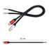 2Packs Speaker Wire RCA Audio Both Female Plug Jack Connector Adapter to Bare Wire Open End Pigtail Audio Video Lotus Plug Repair Cable for Amplif...