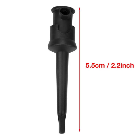 Hook Clip, 10pcs P5002 Hook Multimeter Test Hook Grabbers for Digital Multimeter/SMD IC D20 Cable Welding(Black&Red)...