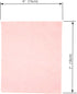 Glasses Cleaner Cloth - Microfiber Cloth for Eyeglasses, Lenses, Cameras, Screens, Cell Phone, LCD TV Screens and More - 6"x7" (Pink, 12 Pack)...