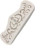 Baroque Style Curlicues Scroll Lace Silicone Fondant Molds Relief Flower Mold Filigree Mold 3D Sculpted For Cake Decorating Cupcake Topper Chocola...