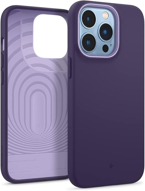 Caseology Nano Pop Silicone Case Compatible with iPhone 13 Pro Case (2021) - Light Violet...