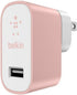 Belkin Mixit Metallic 2.4A Premium Wall and Car Charger Bundle with 4-Foot Micro USB Cable Charging Kit - for Android Phones - Rose Gold......