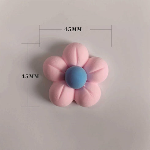 Finished Clay Flower, 48 PCS Completed Handmade Clay Flowers for Decorating Mirrors, Picture Frames, Refrigerators?Flower Shapes Decorate The Mirr...