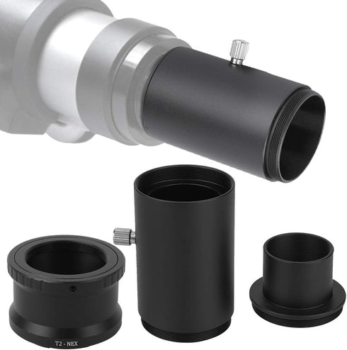 Telescope Extension Tube Adapter Ring Set for E Mount Camera, 1.25In M42*0.75mm Extension Tube Kit for T2 Mount Telescope...
