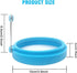 HengLiSam Silicone Egg Rings - 4 Inch Food Grade Cooking Rings, Non Stick Fried Egg Mold, Blue, 4 Pack...