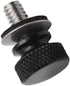 Seat Bolt Screw Nut Kit 1/4"-20 Thread Compatible with Harley Davidson Touring Softail Dyna Sportster 1986-2025 Model...