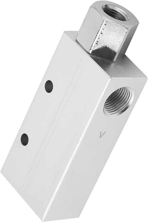 Pneumatic Air Exhaust Vacuum Generator, Compact Aluminum Alloy Ejector Compressed Air Exhaust Precision Threads with Silencer CV 20HS...