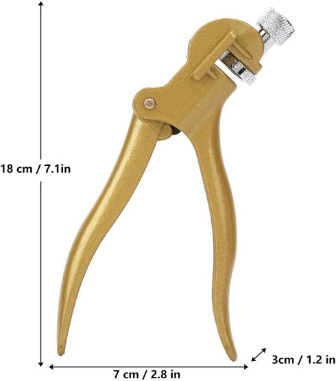 Saw Set Plier, Saw Set Tool Zinc Alloy Copper Alloy Handsaw Set Pliers Woodworking Hand Tools for Woodworker Sawblade Saw Tooth...