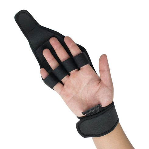 Finger Splint Brace ability,Finger Anti-Spasticity Rehabilitation Auxiliary Training Gloves For Stroke Hemiplegia Patient And Athlete Finger Rehab...