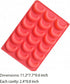 Fewo 2 Pack Moon Ice Cube Tray Silicone Crescent Mold for Chocolate Candy Gummy Jello Jelly Resin Cake Mini Soap Wax Crayon Melt...