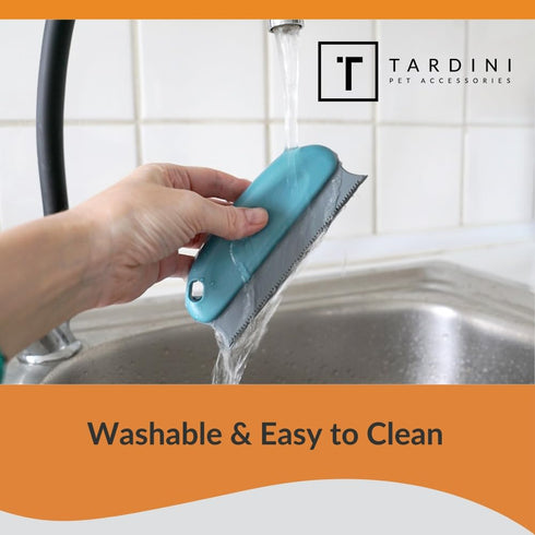 Versatile Pet Hair Remover- Dog Hair Removal Tool for Car - Cat Hair Remover for Furniture- Car Cleaning Supplies- Pet Lint Roller- Washable Mini ...