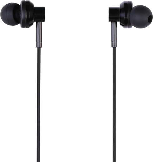 AT&T USB-C Corded Earbuds with Mic and Music Controls for iPhone 15, iPad, Google Pixel, Samsung Galaxy (Black, 47 in)...