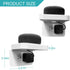 Outlet Shelf, Wall Holder for Kitchen Organization,A Space Saving Solution for Google,Speakers,Phones,Electric Toothbrush and More (White-Decora-H...