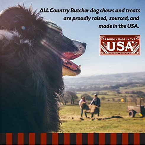 4" Beef Rib Dog Bones for Small and Medium Breed Dogs, Natural, Tough, Dental Treat, Chew Toy, Made in The USA, 12 Count soft to Moderate Chewers...