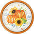 Party Creations Fall Pumpkin Harvest Party Supplies | Autumn Theme Bundle Includes Paper Plates & Napkins for 8 People | Farm Themed Harvest Truck...