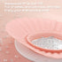 Baby Shower Cap Shield, Pink Bathing Cap Bath Hat Bathing Safe Silicone Protection, Soft Adjustable Visor Hat for Protector Head Eye Ear...