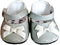 18 Inch Doll Shoes- Grey Bow Mary Janes- Fits 18 Inch Fashion Girl Dolls...